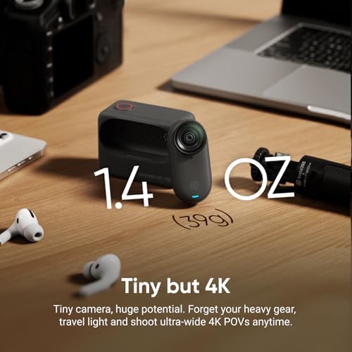 Insta360 GO 3S - 128 GB Black 4K Tiny Portable Vlogging Camera, Hands-Free POVs, Mount Anywhere, Stabilization, 140 Min Battery Life, 10m Waterproof, Pet POV - Image 2