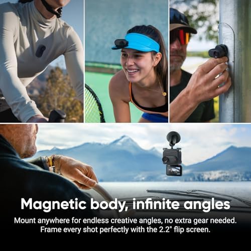 Insta360 GO 3S - 128 GB Black 4K Tiny Portable Vlogging Camera, Hands-Free POVs, Mount Anywhere, Stabilization, 140 Min Battery Life, 10m Waterproof, Pet POV - Image 4