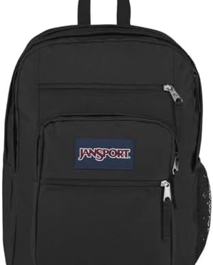 JanSport Laptop Backpack - Computer Bag with 2 Compartments, Ergonomic Shoulder Straps, 15” Laptop Sleeve, Haul Handle - Black